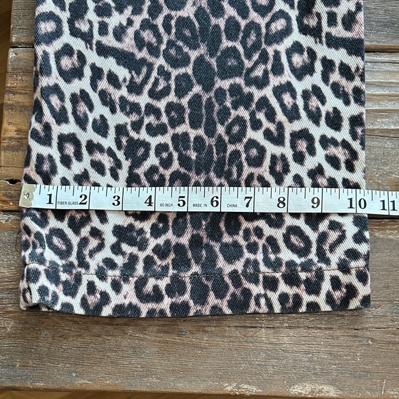 PacSun Pink and Black Animal Print Jeans - Picture 6 of 7